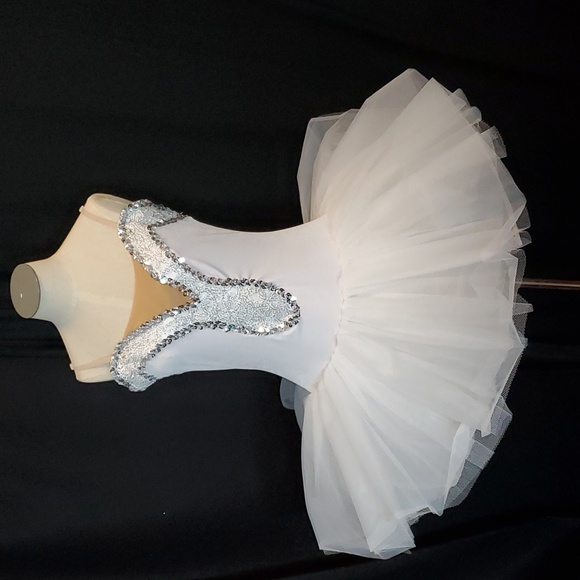 A Wish Came True, XLA white interludes platter tutu, Shake it Off tutu - Picture 1 of 12